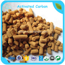 Goff Mercaptan Carbon Brown Yellow Desulfuration Activated Carbon